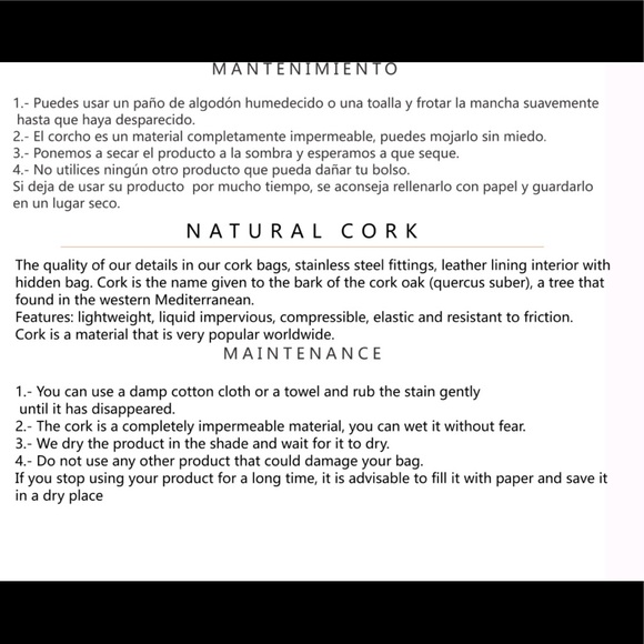 NATURAL CORK Brand new with a original design. - Picture 8 of 8